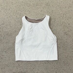 Lululemon high neck tank top Size 2 White